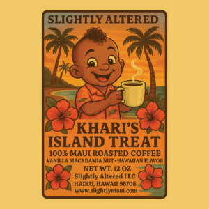 Khari's Island Treat Vanilla Macadamia Nut Flavored Coffee