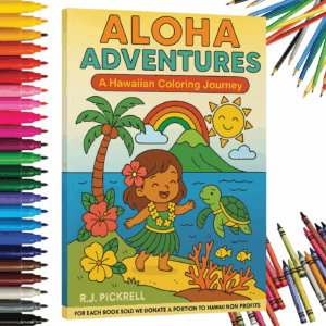 Aloha Adventures: A Hawaiian Coloring Journey